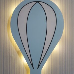 Ahşap Balon Gece Lambası
