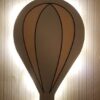 Ahşap Balon Gece Lambası