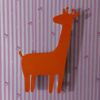 Ahşap Zürafa Karakter Lambası