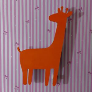 Ahşap Zürafa Karakter Lambası
