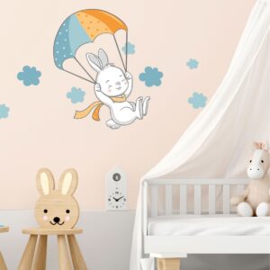 Uçan Tavşan Duvar Stickerı