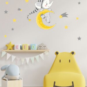 Ayda Fil Duvar Stickerı