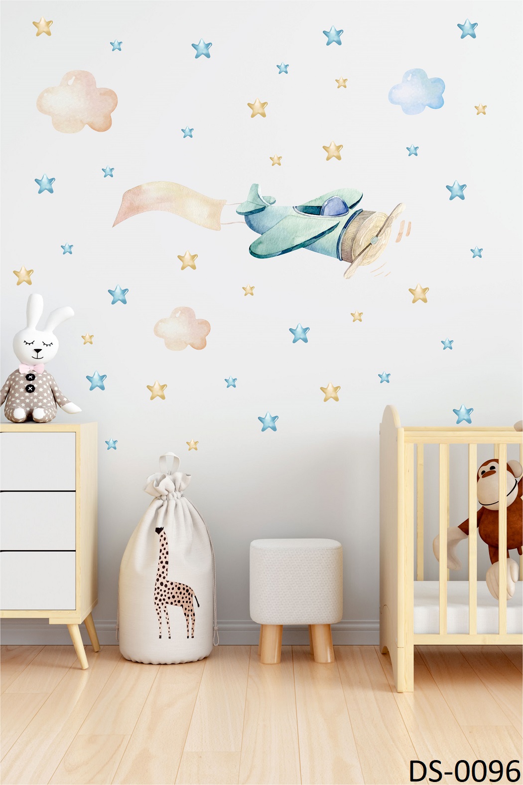 Uçak Duvar Stickerı