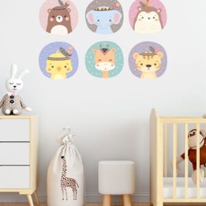 Hayvanlar Duvar Stickerı