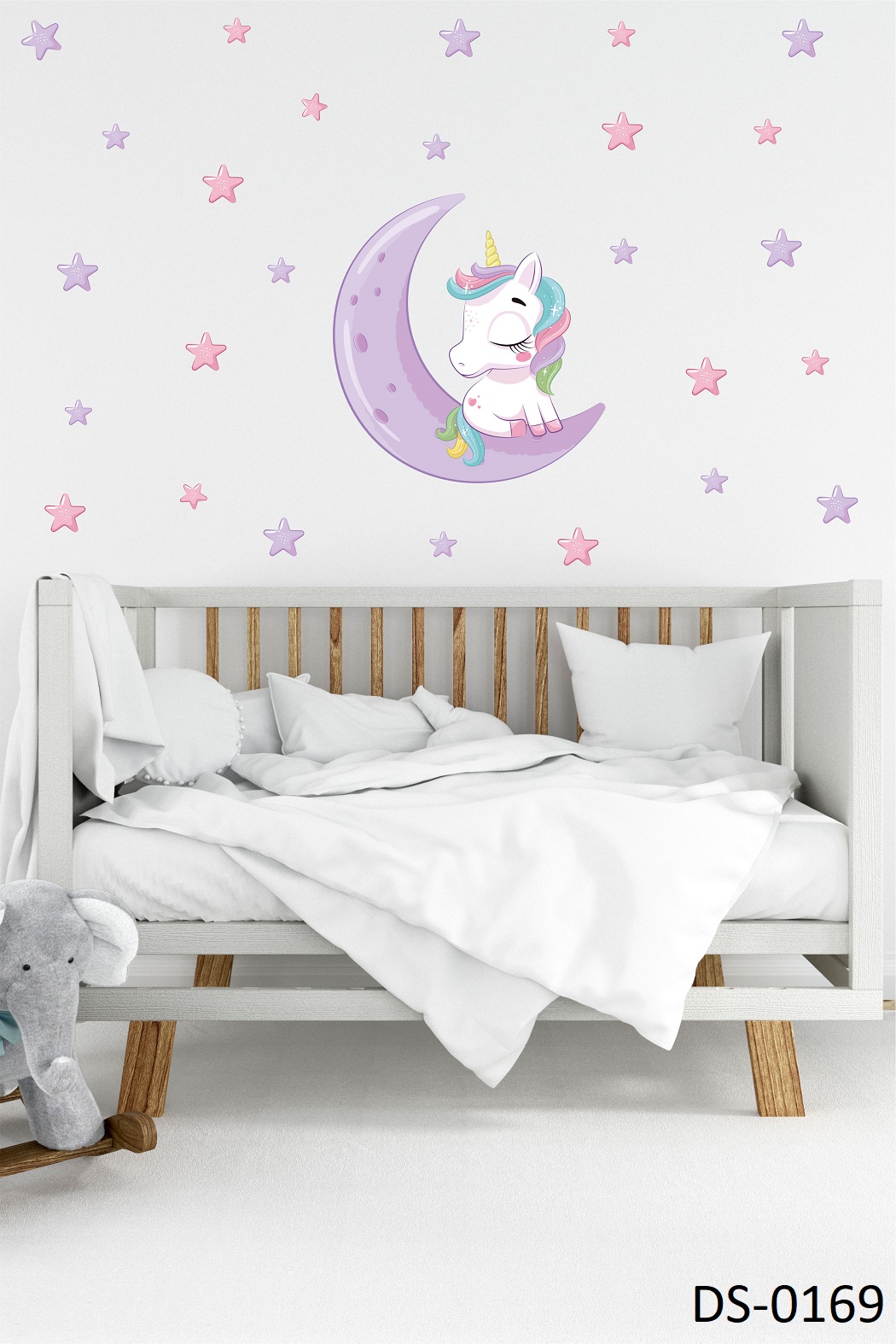 Aydaki Unicorn Duvar Stickerı