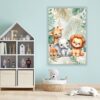 SAFARİ Temalı Bebek&Çocuk Odası Mdf Tablo
