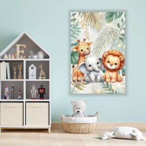 SAFARİ Temalı Bebek&Çocuk Odası Mdf Tablo