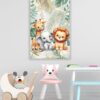SAFARİ Temalı Bebek&Çocuk Odası Mdf Tablo